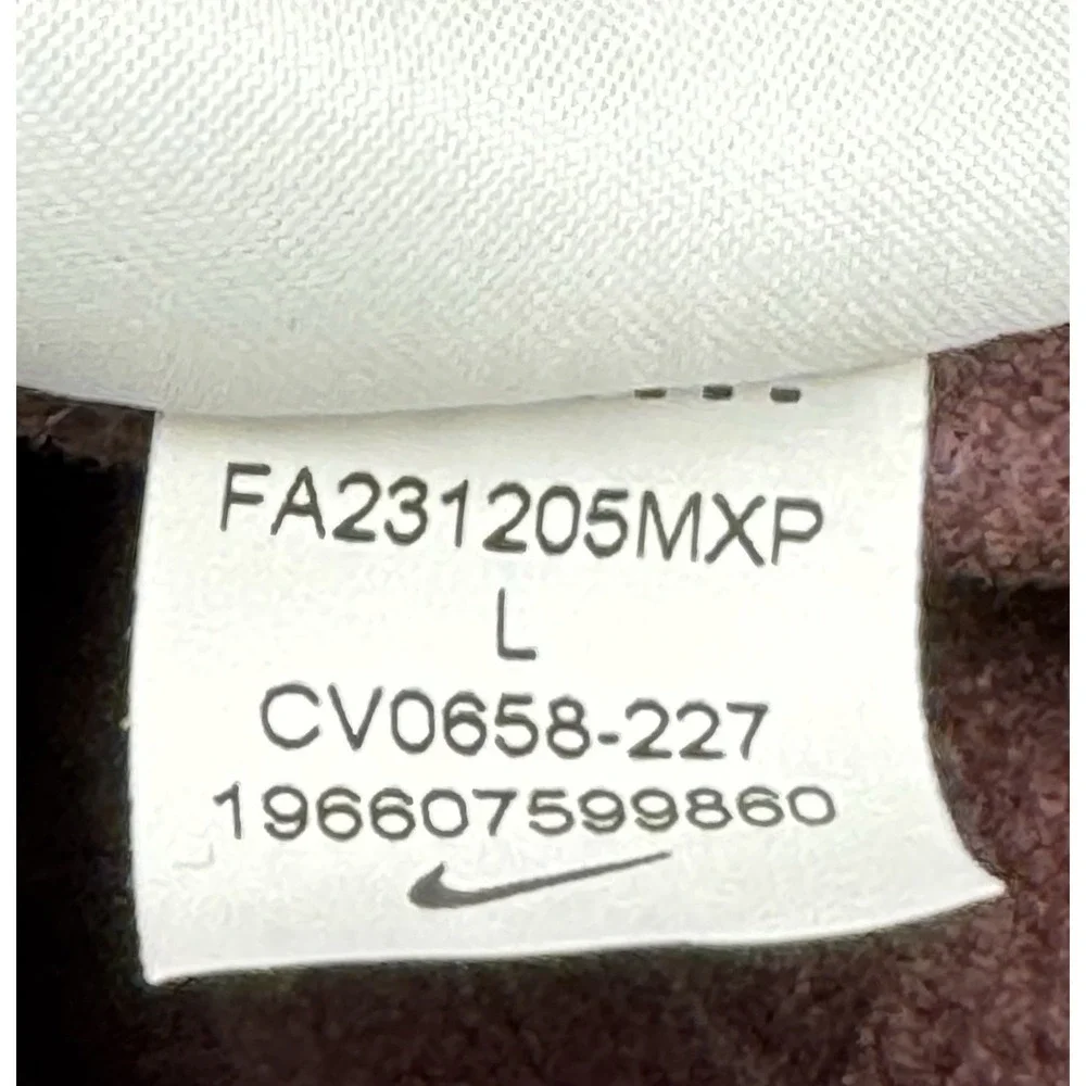 Nike ACG Polartec Fleece Pants CV0658-227 Men's Large Dark Wine Burgundy